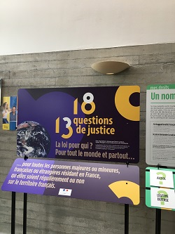 Exposition 13-18 Questions de justice à la Ligue 22