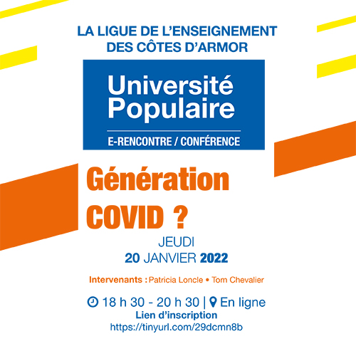Université populaire - Génération COVID