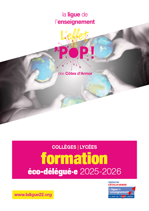 Ligue de l'enseignement 22 - Formation éco-délégué