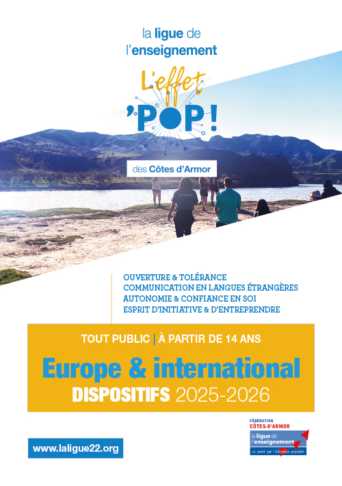Ligue de l'enseignement 22 - Brochure Europe & international
