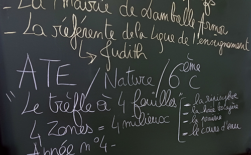 Aire terrestre educative Lamballe - college Simone Veil