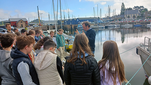 Aire marine éducative - Visite port de Paimpol