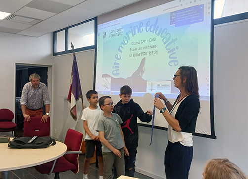 Clap fin aire éducative St Quay Portrieux