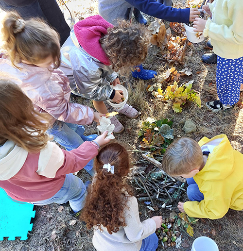 école dehors - une nouvelle aventure commence à Saint-Julien