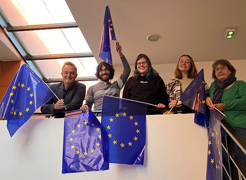 Solidarité européenne Pilote ton pote