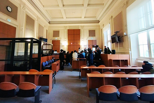 Parcours découverte des institutions - visite tribunal