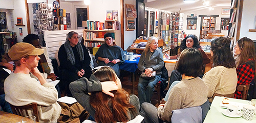 Pilote ton pote - échange au café librairie Le Tagarin