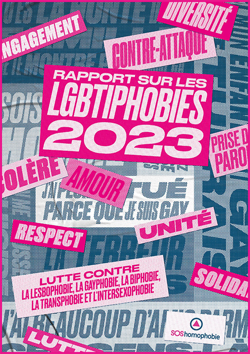 SOS Homophobie-rapport sur les LGBTIphobies 2023