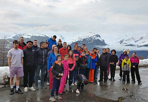 séjour Ligue de l'enseignement 22 - La Plagne - février 2025