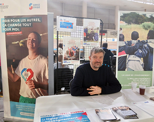 La Ligue de l’enseignement des Côtes-d’Armor au Forum de l’Emploi et de la Formation de Loudéac