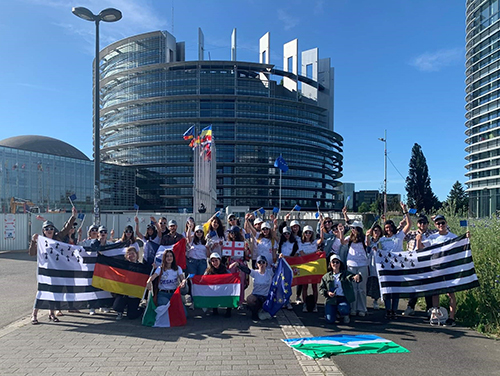 Volontaires CES - Visite de Strasbourg