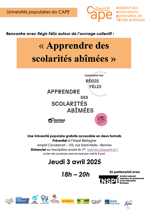 Universite populaire CAPE - apprendre des scolarités abîmées