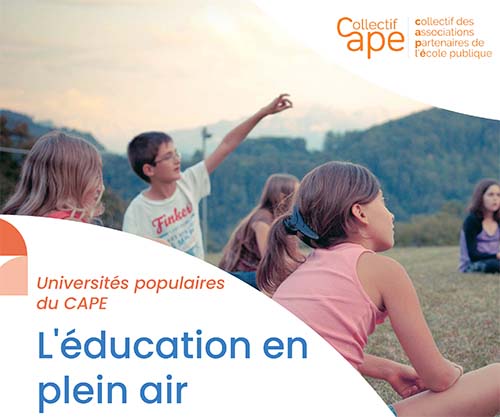 Université populaire CAPE Bretagne - Education en plein air