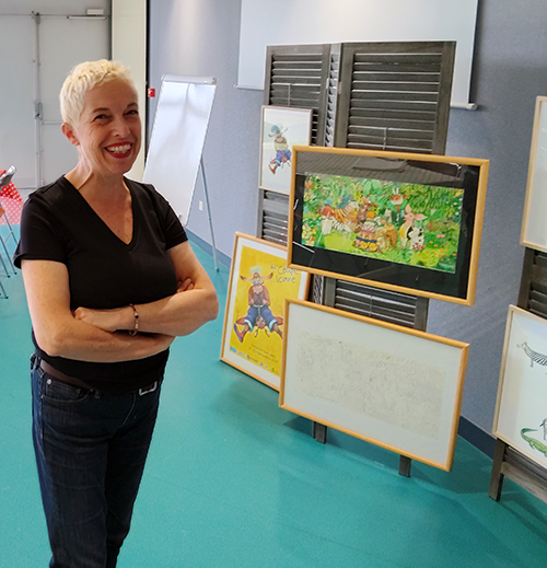 Fête des mots familers 2025 - exposition Valérie Dumas
