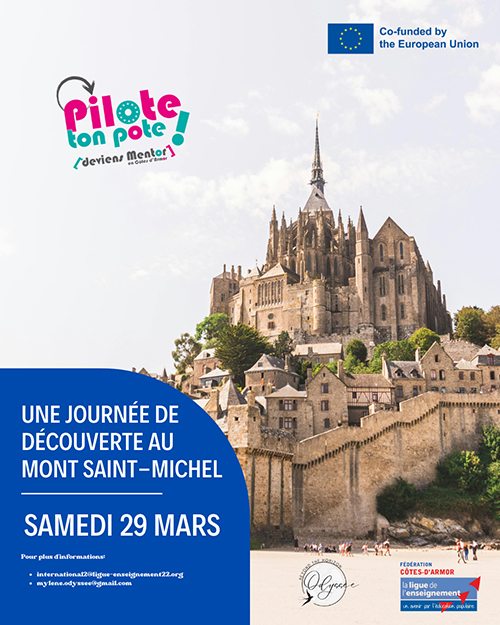 Pilote ton pote - visite Mt-St-Michel